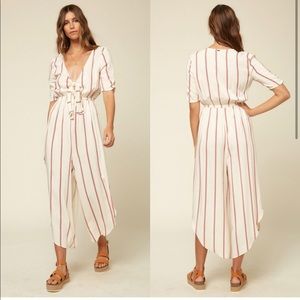 O’Neill Sincerely Striped Jumpsuit- Never warn (no tags)